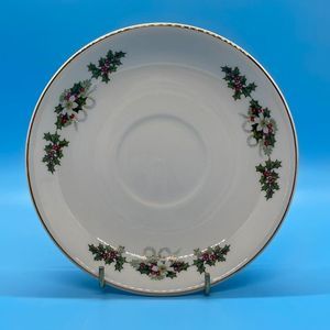 Wood & Sons Noel Collection / Pattern Saucer 5 1/2” Plate